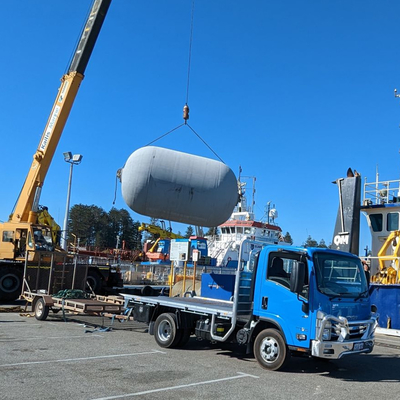 -40 Deg Cからパレット パッキングが付いている80のDeg Cの空気のフェンダー80kPa