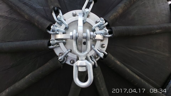 Iso17357横浜の低い腐食を用いる空気のフェンダーの海兵隊員の浮遊シリンダー50kpa