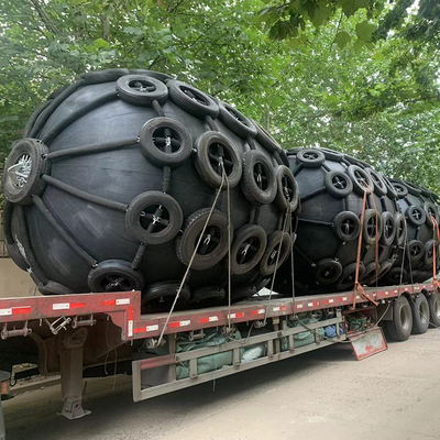 高耐久性のあるゴム シンプルな設置  pneumatic フェンダー