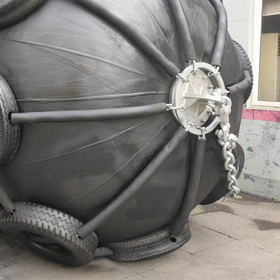 D1000 L1500 海上用気圧用ゴムフェンダー ポントン ボイ 充気器
