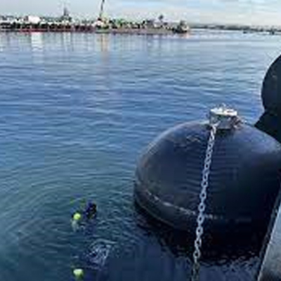 4.5*12.0M 潜水艦用 防波器 水下ショック吸収器