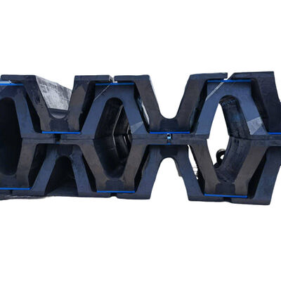 カーブゴムフェンダー 均一な力分布 低保守性 高い圧縮耐性