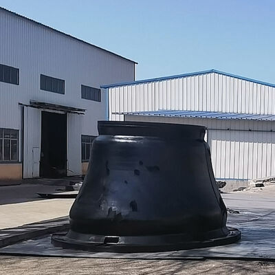 エネルギー吸収性が高く、安定した角度性能と力を均等に分散する海洋ドック用のコーンラバーフェンダー